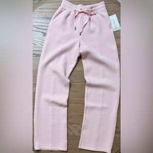 AS Revival Pink Wide Leg Sweatpants Women’s XS NWT High Rise Lounge Athleisure